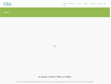 Tablet Screenshot of beckflavors.net